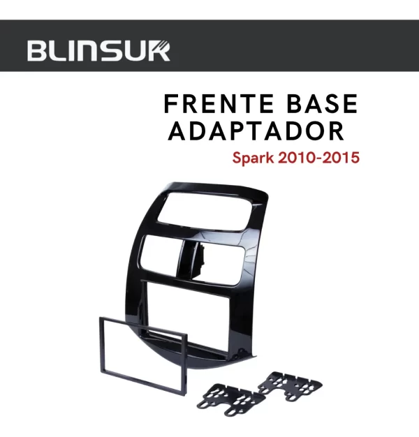 Frente Base Adaptador Chevrolet Spark Doble 2 Din 2010-2015