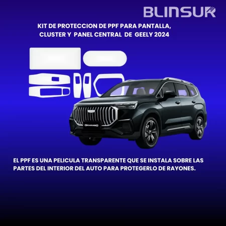 Kit De Protección Ppf  Interior  Para Geely 2024 - Image 2