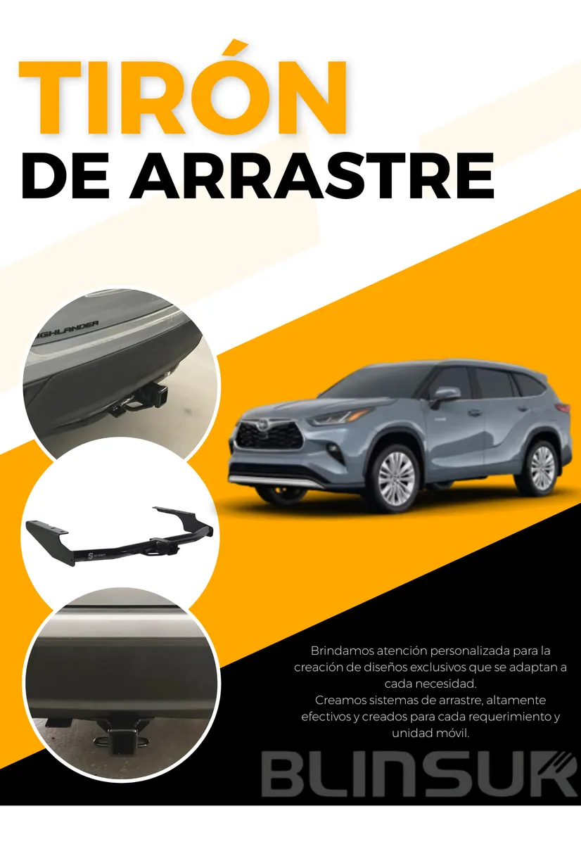 Kit Tiron Para Toyota Highlander 2014 - 2024 + Cople Y Bola - Image 2