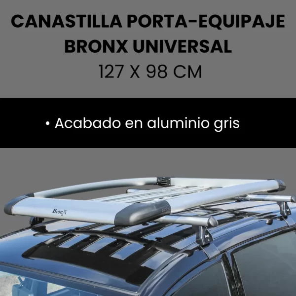 Canastilla Porta-equipaje Bronx Universal 127 X 98 Cm