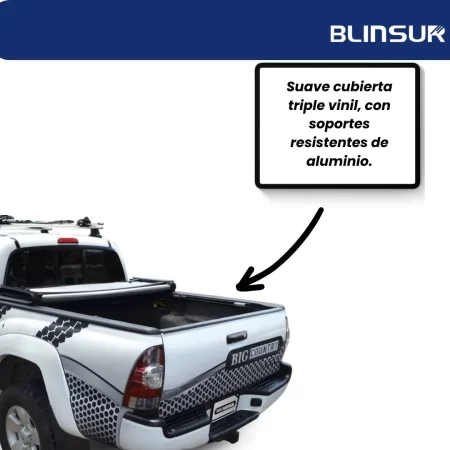 Tapa Plegable Toyota Hilux 05-15 Caja 5' Big Country - Image 2