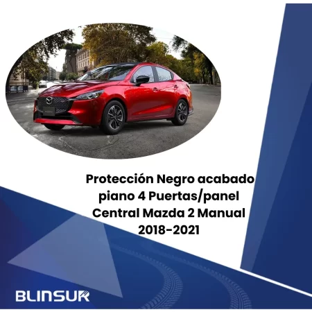 Calcomanía Kit Sticker Bl Para Mazda 2 Negro Piano 2018-2021 - Image 2