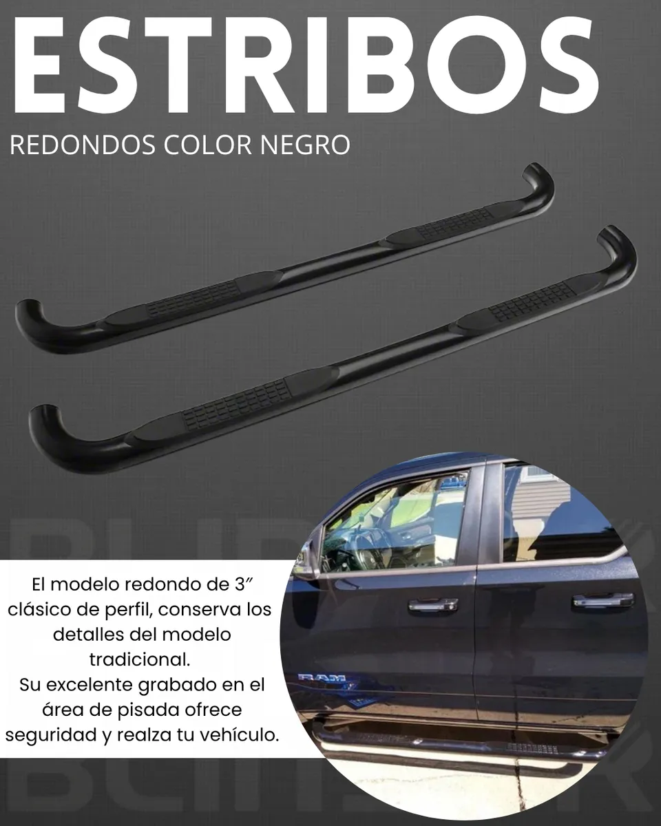 Estribos Tubulares Para Honda Pilot 2016 - 2021 Suv Negros - Image 2