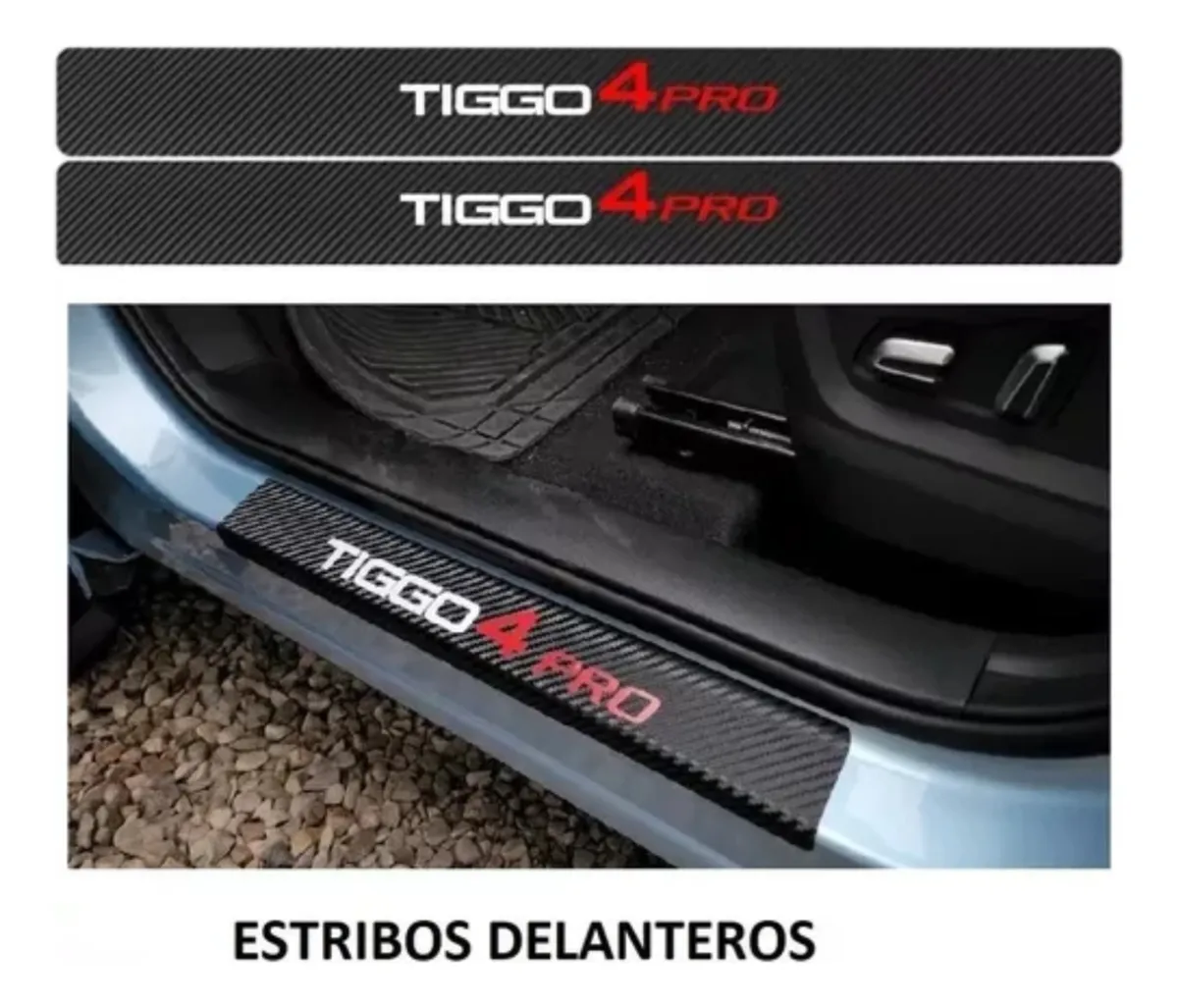 Sticker Protección De Estribos Puertas Chirey Tiggo 4 Pro - Image 2