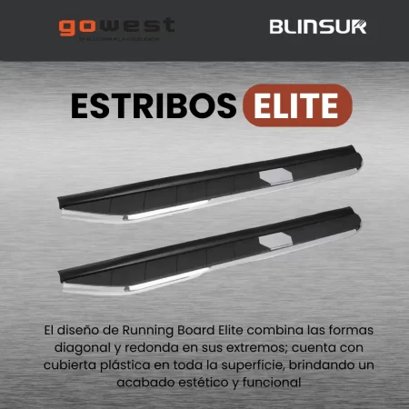 Estribos Elite Negros Chevrolet Traverse 2018 - 2020 Suv - Image 2