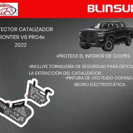 Protector De Catalizador Para Nissan V6 Pro4x 2022 - Image 2