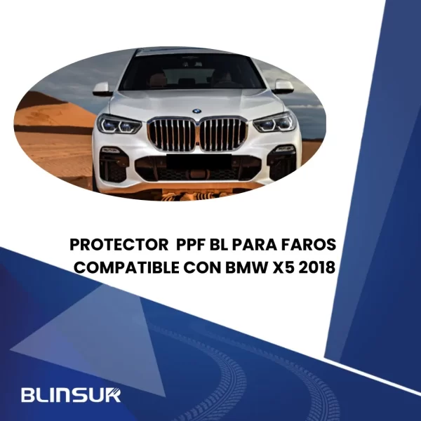 Protección Bl Ppf Faros Compatible Con Bmw X5 2018