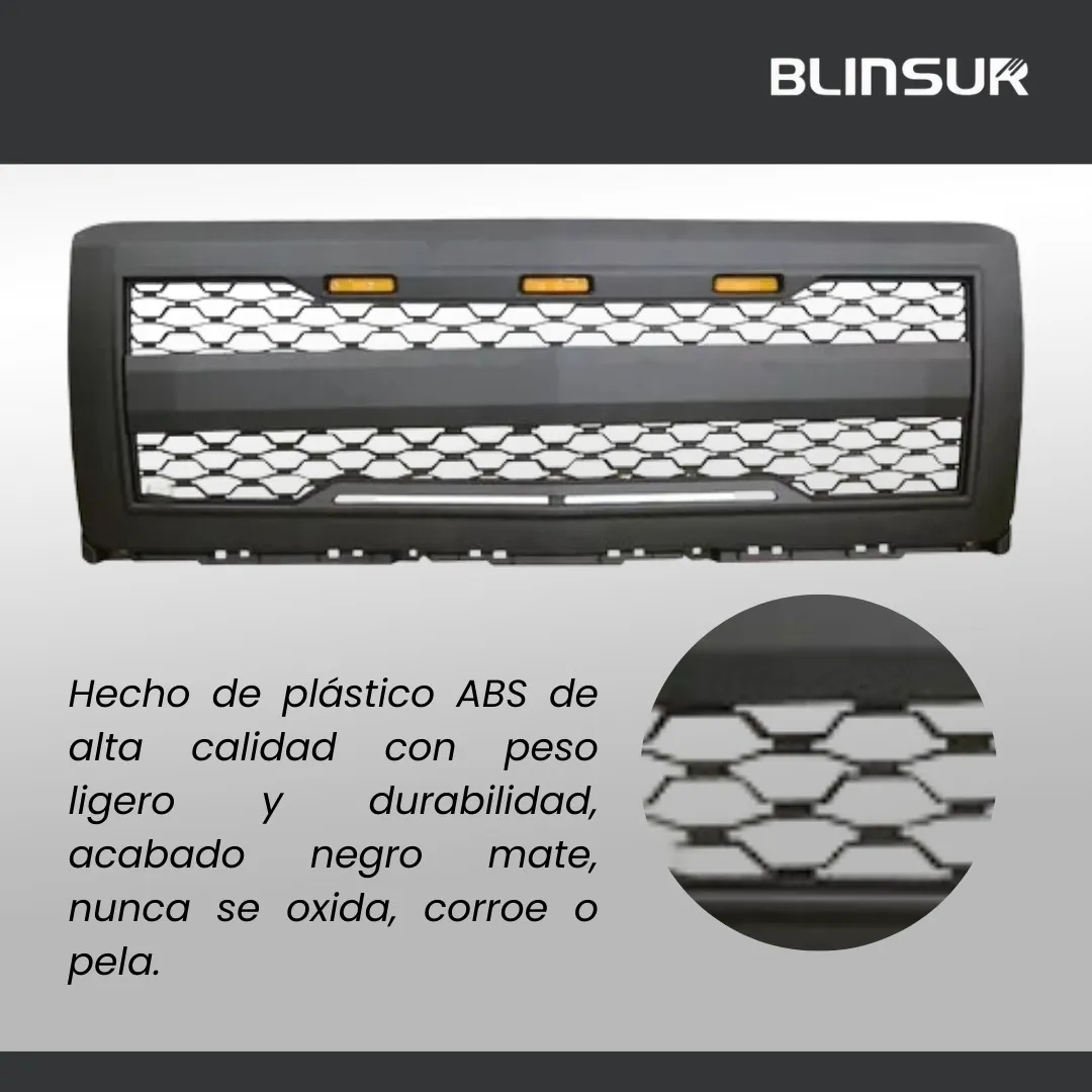 Parrilla Chevrolet Silverado 1500 Para 2014-2015 C/ Led - Image 2