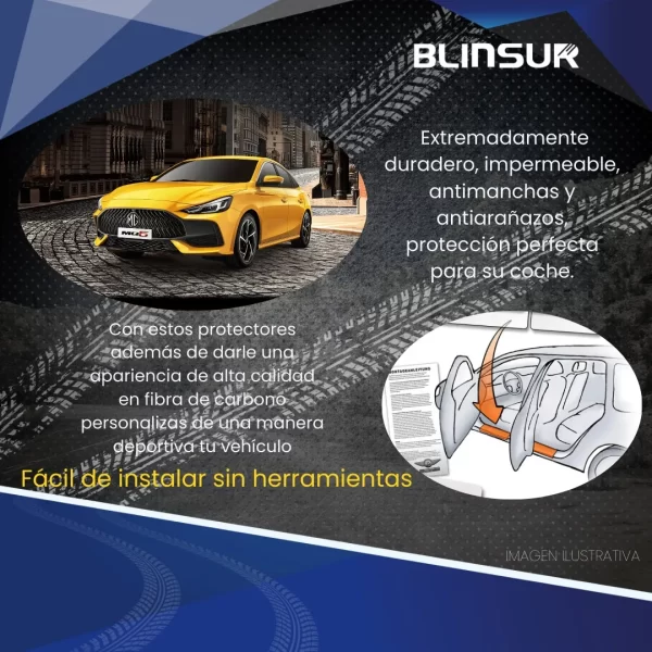 Sticker Protección De Estribos Puertas Para Mg5