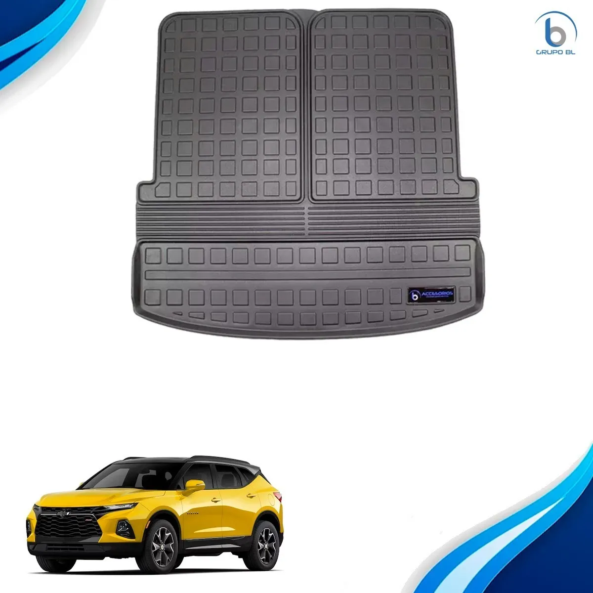 Tapete De Cajuela Uso Rudo 3d Para Chevrolet Blazer 2020 - Image 2
