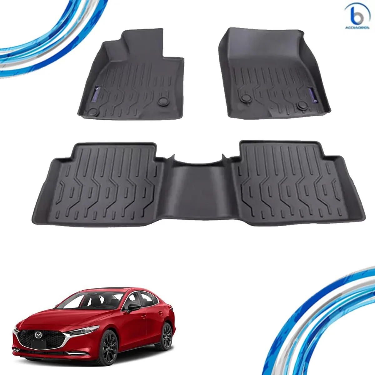 Juego De Tapetes Tipo Charola Uso Rudo Mazda 3 2019 2023 - Image 2