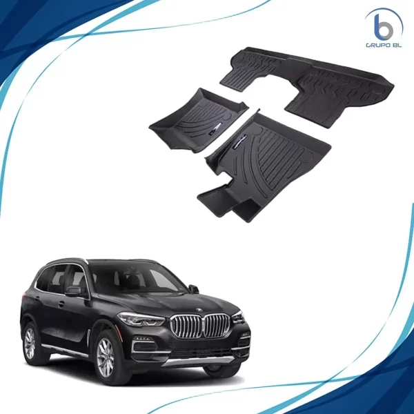 Juego De Tapetes Tipo Bandeja Para Bmw X5 2018-2022