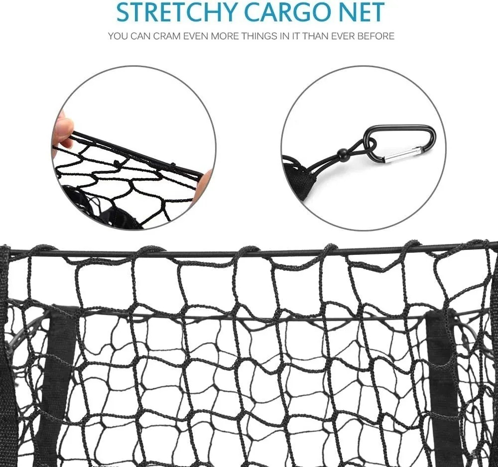 Mictuning Red De Almacenamiento De 3 Bolsillos Para Cajuela - Image 2