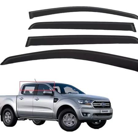 Moldura Aplique Deflectores De Lluvia Para Ranger 2012-2021 - Image 2