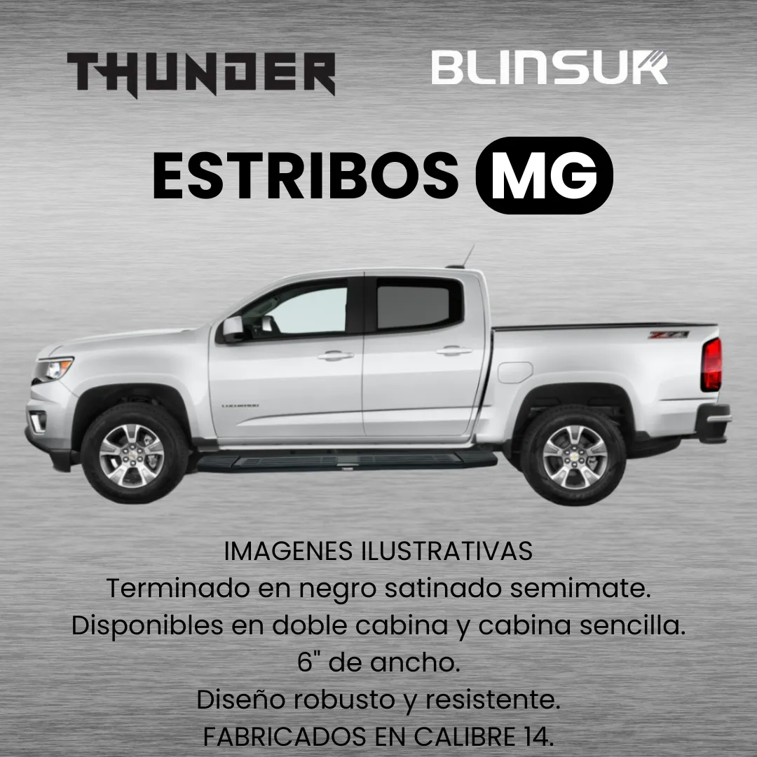 Estribos Mg Compatibles Con Toyota Hilux 2016 - 2023 Dob Cab - Image 2