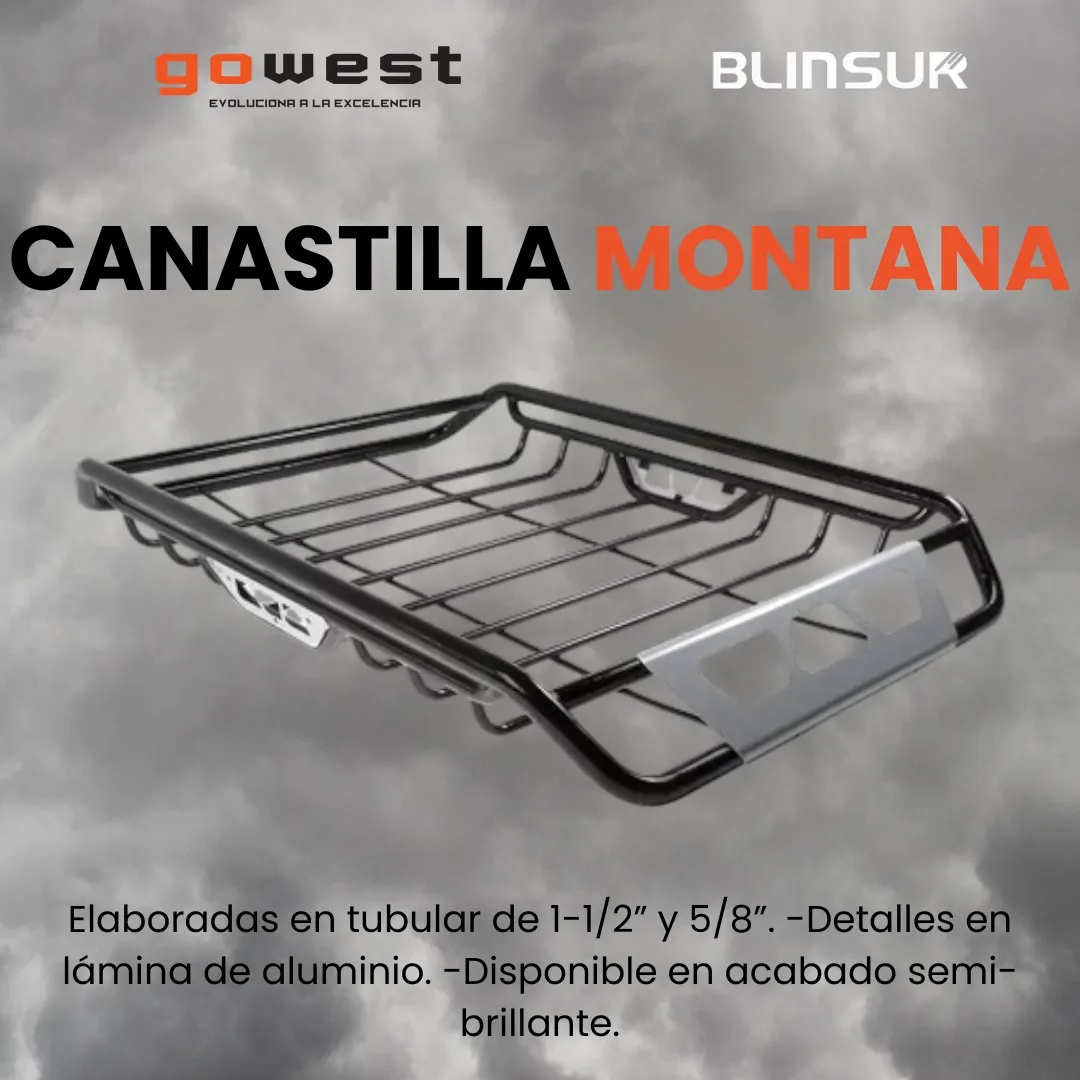 Canastilla Porta Equipaje Montana 145.5 X 105.6 Cm Go West - Image 2