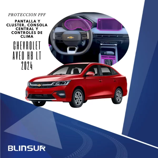 Kit Protector De Sticker Ppf Para Aveo Hb Lt 2024