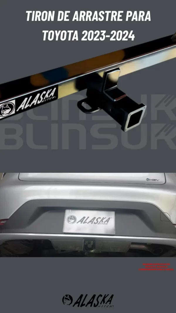 Tirón Jalón De Arrastre Toyota Prius 2023-2024 Negro
