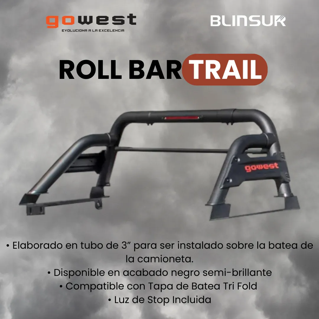 Roll Bar Trail Compatible Con Chevrolet Colorado 2016 - 2023 - Image 2