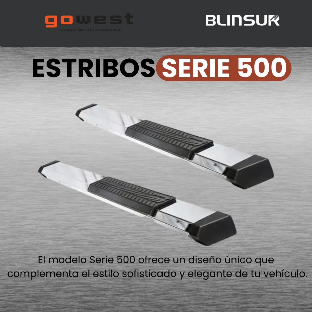 Estribos Serie 500 F150 Lobo Cabina Sencilla 2004 - 2014 - Image 2