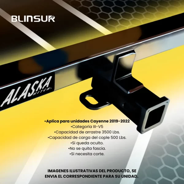 Tiron Jalon De Arrastre Porsche Cayenne 2019-2022