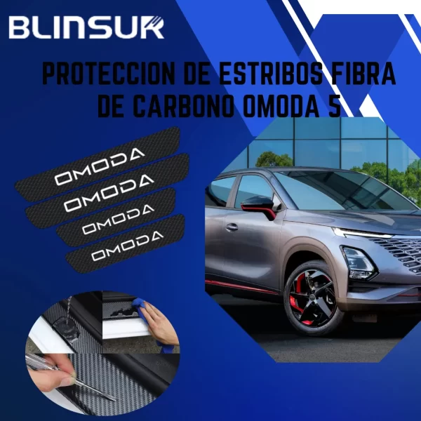 Protección De Estribos 4 Puertas Para Chirey Omoda 5