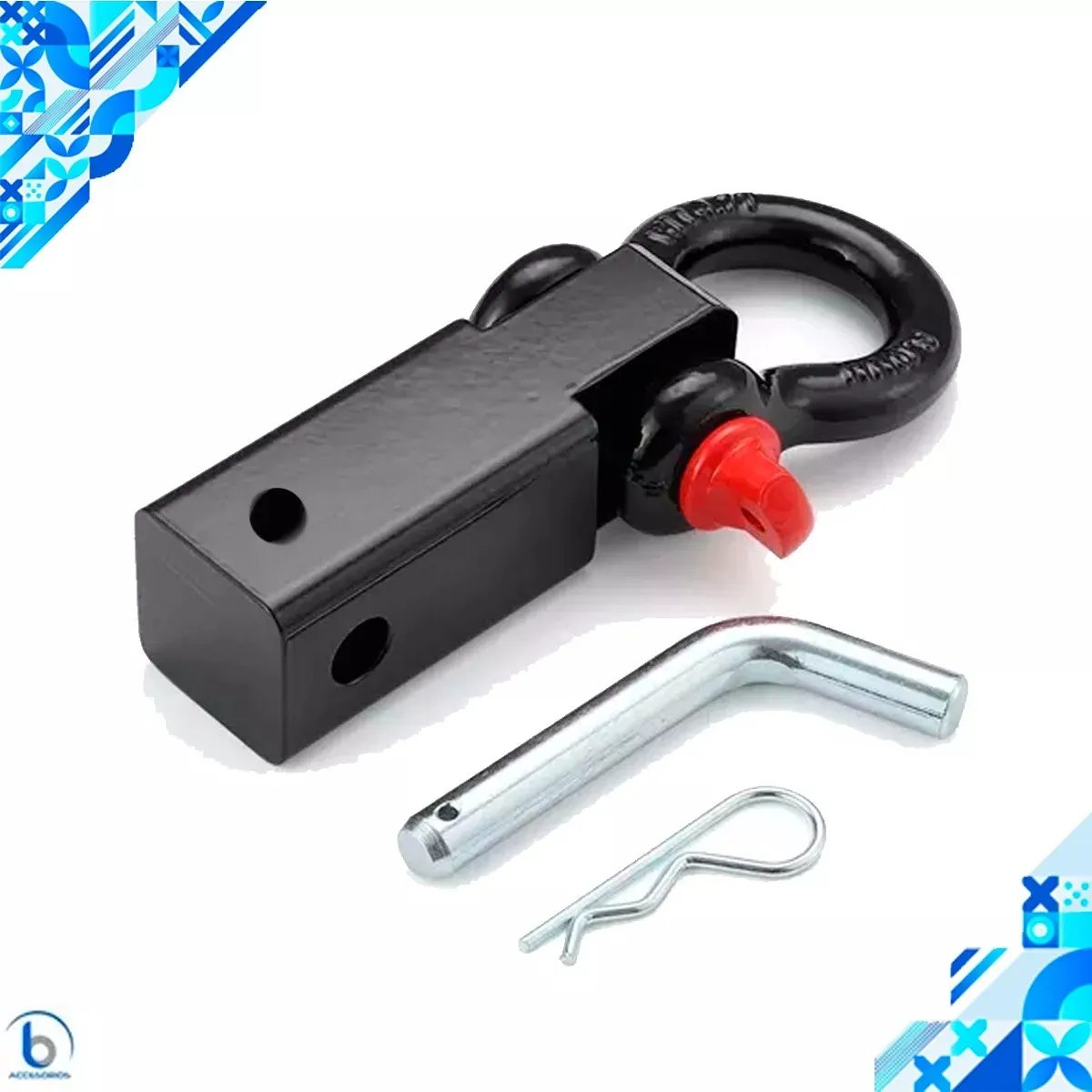 Receptor De Enganche De Grillete Universal De 2 Pulgadas - Image 2