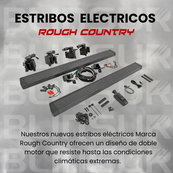 Estribos Electricos Rc Para Jeep Jl 2 Puertas 2018 - 2024