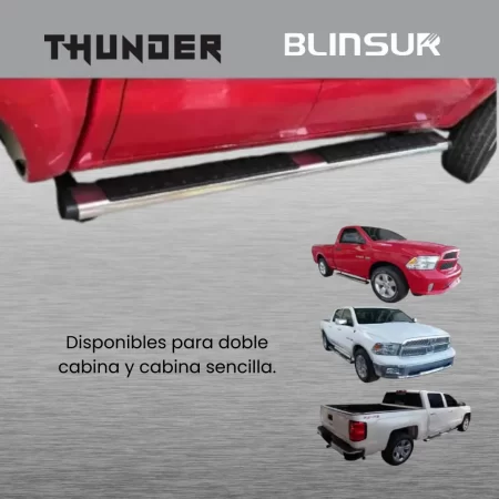 Estribos Recto Para Chevrolet Silverado 1999 -2007 - Image 2