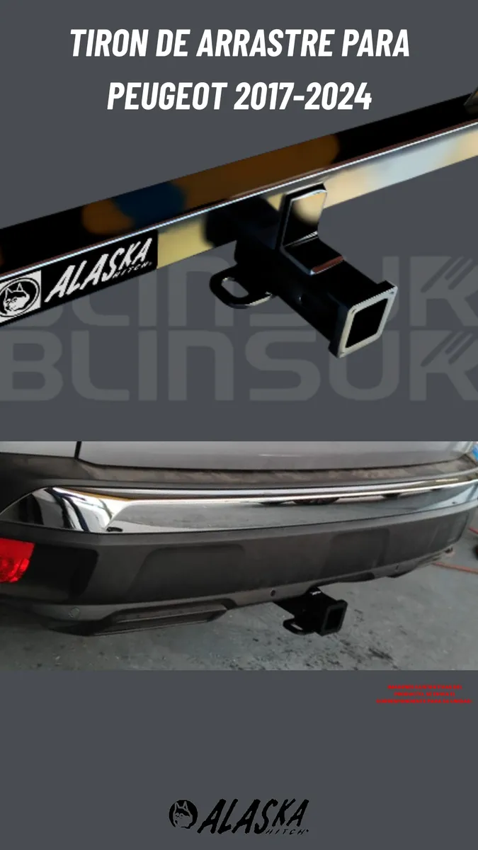 Tiron Jalon De Arrastre Para Peugeot 3008 Suv 2017-2024 - Image 2