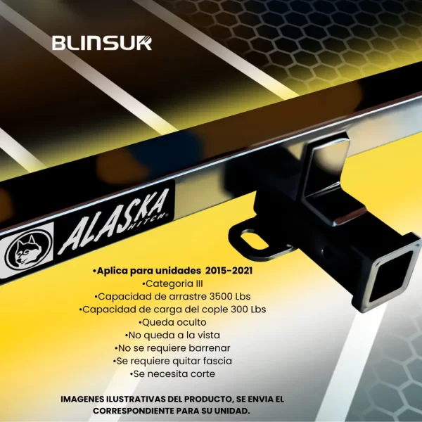 Tiron Jalon De Arrastre Para Porsche Macan 2015-2021