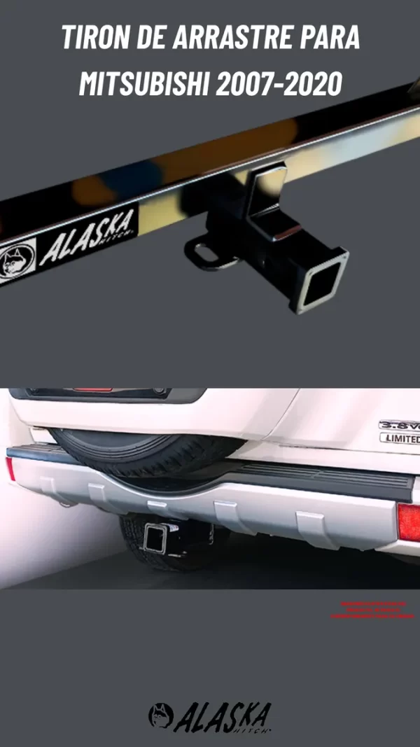 Tiron Jalon De Arrastre Para Mitsu Montero Limited 2007-2020