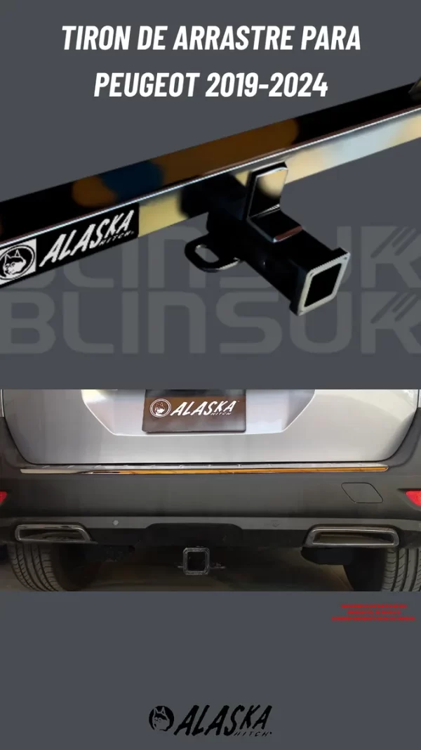 Tiron Jalon De Arrastre Para Peogeot 5008 Suv 2019-2024