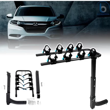 Rack Portabicicleta Tirón P/4 Bicis Para Honda Hr-v - Image 2