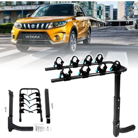 Rack Portabicicleta Tirón P/4 Bicis Para Suzuki Vitara - Image 2