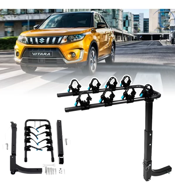 Rack Portabicicleta Tirón P/4 Bicis Para Suzuki Vitara