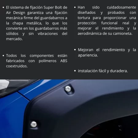 Juego De Cantoneras Toyota Tacoma 2016 - 2023 - Image 3