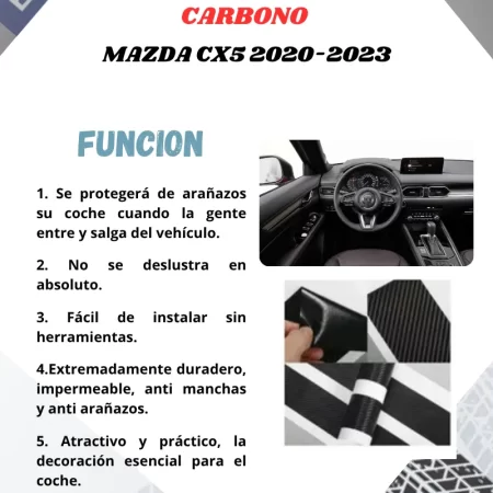 Kit Car Ppf Y Fibra De Carbono Mazda Cx-5 2020-2023 - Image 3