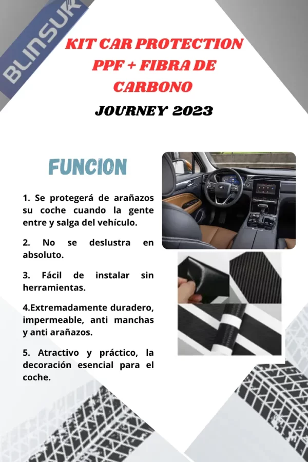 Kit Car Ppf Y Fibra De Carbono Journey 2023