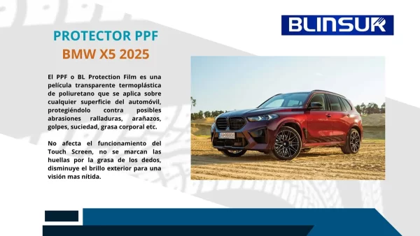 Kit Proteccion Ppf  Para Bmw X5 2025