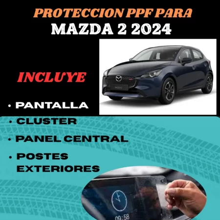 Ppf Pantalla Cluster Panel Y Postes Ext. Mazda 2 2024 - Image 3