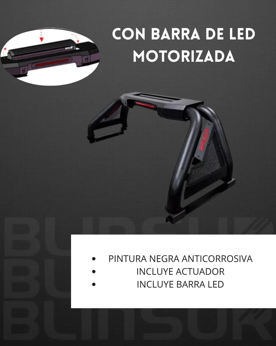 Roll Bar C/ Barra De Led Motorizada Jmc Grand Avenue 24-25 - Image 3