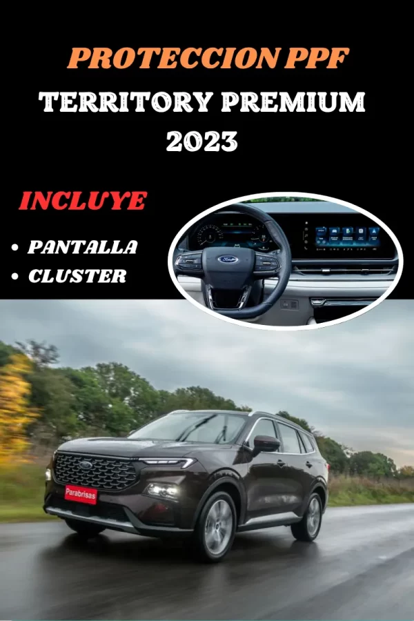 Protección Ppf Pantalla Y Clúster Territory Premium 2023