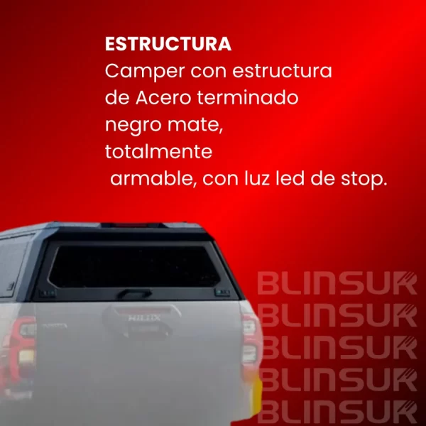 Canopy Con Luz Stop Compatible Con Mazda Bt-50 2025