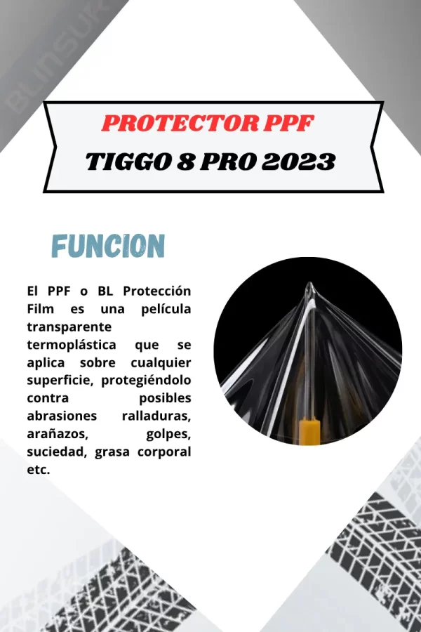 Protección Ppf Pantalla Cluster Panel Para Tiggo 8 Pro 2023