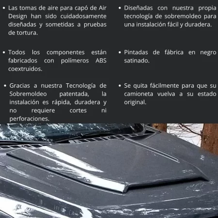 Toma De Aire Para Ford F-150 2021 - 2025 Airdesign - Image 3