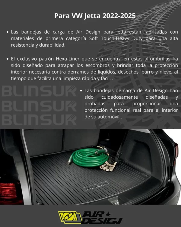 Tapete Cargo Liner Vw Jetta 2022-2025