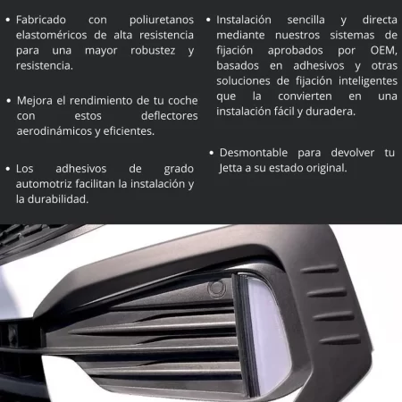 Juego De Difusores Para Vw Jetta 2022-2024 - Image 3