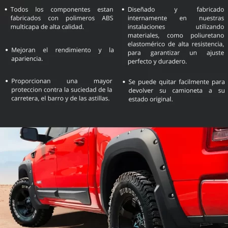 Cantoneras Remaches Airdesign Dodge Ram 1500 2019 - 2024 - Image 3