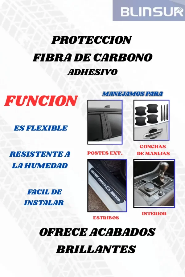 Protección Fibra De Carbono Postes Exteriores C/ Bmw X5 2025